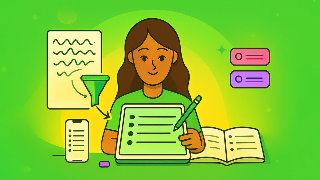 Student planning essay with chatgpt