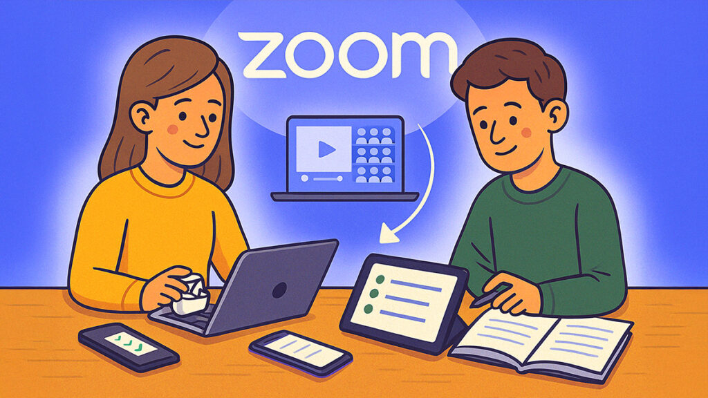 Students converint zoom videos into organized notes instantly with ease and expertise