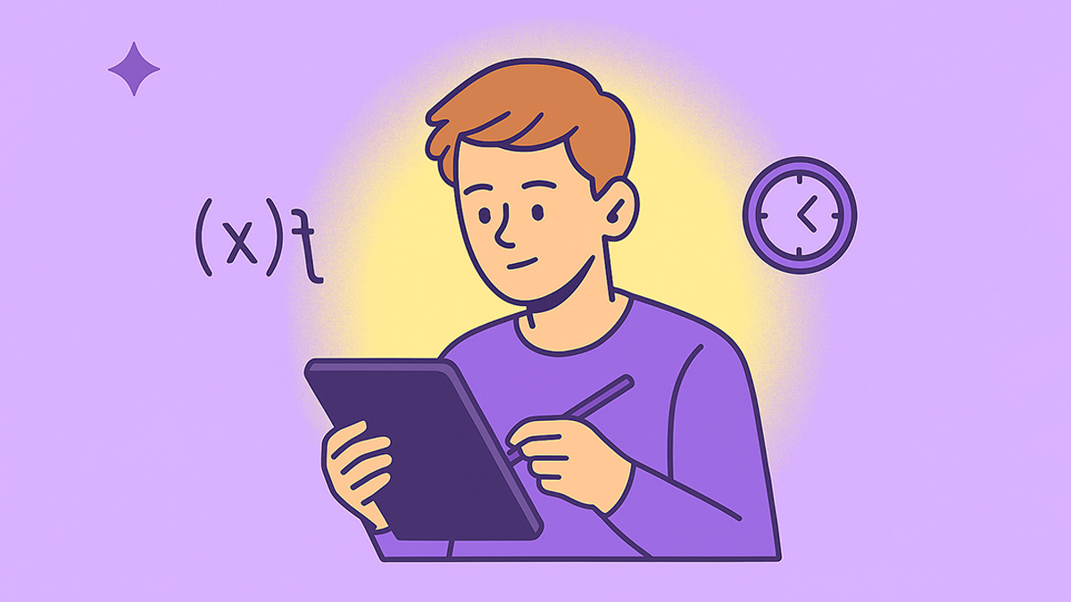 Student working on reflection paper with the help of AI