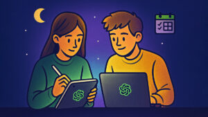 Students ai note taking recalling evening checkins with prompts to excel in school