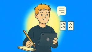 Student ai note taking in school to write notes